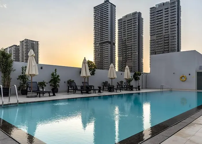 Waves - Luxury Meets Comfort, Modern 1Br In Jvcs Luma22